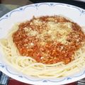 ako❀'s cooksnap of when they made ♥簡単☆みんな大好きミートソースパスタ♥.