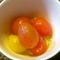 Hanna09's cooksnap of when they made アイスの実？カラフルミニトマトのマリネ.