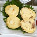 ♡ひな祭り♡'s cooksnap of when they made うちの卵焼き（お子様向け甘め）.