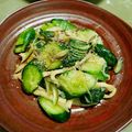 kママ４１８７'s cooksnap of when they made ジャバラ胡瓜とやわらぎメンマ簡単つまみ.