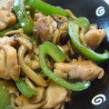 ミルチャンママ's cooksnap of when they made 鶏肉とししとうの炒め物.
