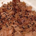 LOUISTERESA's cooksnap of when they made すき焼きのタレで簡単！ 牛肉の生姜焼き！.