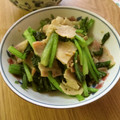 ピーチ♡チョコレート's cooksnap of when they made ☆小松菜とベーコンの中華炒め☆.