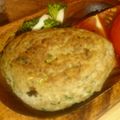 ドラミのリボン's cooksnap of when they made 鯵と豆腐とごぼうのハンバーグ（覚え書き）.