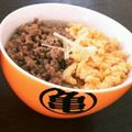 栄陽。's cooksnap of when they made 出汁をかけて激ウマ♡そぼろの出汁丼.