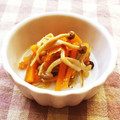 とこきち's cooksnap of when they made にんじんとえのきの味噌炒め.