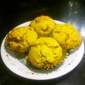 ゆざく's cooksnap of when they made カボチャたっぷり★パンプキンマフィン.