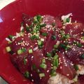 メリぽぽ's cooksnap of when they made ★☆マグロの漬け丼☆★絶品.