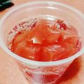龍翔⭐'s cooksnap of when they made プルッ！シュワァ～！すいかカルピスゼリー.