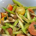 ナラベル's cooksnap of when they made 簡単！アスパラしめじプチトマトのシソ炒め.