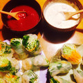 ＦＭＥ's cooksnap of when they made 生春巻き2種♡梅マヨとピリ辛タレでご馳走.