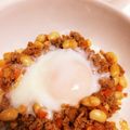 riohei's cooksnap of when they made ひき肉と大豆のカフェ風ごはん.