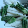 ＬＩＬＩＥ's cooksnap of when they made オクラと長芋♡さっぱりヘルシーゴマ和え.