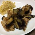 しおコンブ's cooksnap of when they made 鶏肉となすのにんにく醤油炒め☆.