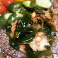 Shosui3's cooksnap of when they made 腹ペコでも和えるだけ！ワカメキムチ.