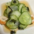 堕天使M's cooksnap of when they made ちくわときゅうりとわかめの酢の物.