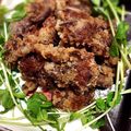 るん太郎さん's cooksnap of when they made 鶏レバーのカリふわにんにく醤油揚げ.