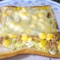 LeoRyu's cooksnap of when they made ☆★ツナマヨチーズトースト★☆.