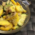 しん☆ちゃん's cooksnap of when they made ズッキーニとツナ缶のつゆマヨ和え.