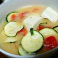 クックPM5RG5☆'s cooksnap of when they made これも宮崎！ズッキーニの冷汁.