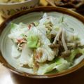マサシッポ's cooksnap of when they made 美人COMPANY　キャベツしめじの梅鰹.