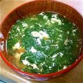 ももりん福島's cooksnap of when they made モロヘイヤのふわとろっスープ.