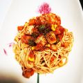 だーさん☆'s cooksnap of when they made アレンジ素麺☆トマトとベーコンのパスタ風.