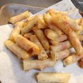 鈴＊花's cooksnap of when they made チーズベーコンのパリパリ☆ミニ春巻き.