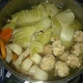naopon67's cooksnap of when they made 鶏団子と白菜の塩糀スープ.