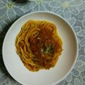 ma___111's cooksnap of when they made 簡単☆ミートソースパスタのチーズ和え.