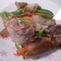 ちりたむ's cooksnap of when they made ピーマンと人参の豚肉巻き.