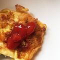 kamo＊camo's cooksnap of when they made ゴーヤのワタのチーズ焼き.