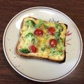 はるすみれsmk's cooksnap of when they made 朝食やランチに！鮭フレークのトースト♡.