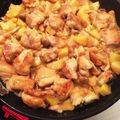 せぶん5's cooksnap of when they made 鶏もも肉&新じゃがのガリバタきのこ炒め.
