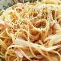ぐりtoぐら's cooksnap of when they made ズボラ＊クリームパスタ.