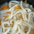 ひひひーーー's cooksnap of when they made 離乳食完了期　鶏ささみにんじんニラうどん.