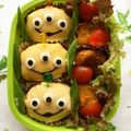 vivian☆'s cooksnap of when they made 簡単♪リトルグリーンメン♡キャラ弁.