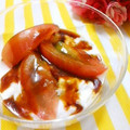 メルティローズ's cooksnap of when they made 速攻完成！トマトの冷たいヨーグルト和え♫.