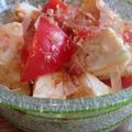 イナゴ食べられます's cooksnap of when they made カマンベールとトマトの和風和え.