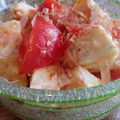 イナゴ食べられます's cooksnap of when they made カマンベールとトマトの和風和え.