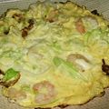 reabi's cooksnap of when they made えびと玉ねぎのオムレツ.