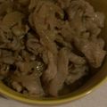 あゆ1234's cooksnap of when they made 簡単！豚肉のガーリックバター醤油丼.
