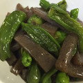 yokko777's cooksnap of when they made こんにゃくとししとうの炒め物.