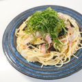sacoママ's cooksnap of when they made 揚げナスとベーコンの和風パスタ.