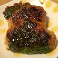 アヤミツ's cooksnap of when they made 鶏挽き肉と大葉のつくね風～♪.