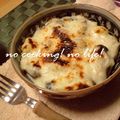 ゆーたんたん's cooksnap of when they made 簡単♪ねぎとベーコンのグラタン.