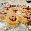 ピッカピカの♪1年生（中学）'s cooksnap of when they made 簡単HBでシナモンロール.