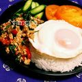 yangpa's cooksnap of when they made スパイシーなエスニック・タイご飯★ガパオ.