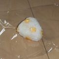きらり流れ星's cooksnap of when they made ガラスープのもとでカラフルおにぎり.
