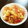 しましましまっち's cooksnap of when they made トマトと玉子の中華風炒め物.